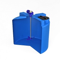 Емкость ЭкоПром T 2000 литров с лопастной мешалкой 171.2003.601.1