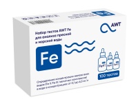 AWT набор тестов Fe (железо от 0,1 до 6 мгл. 100 тестов)