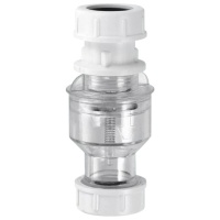 Канализационный обратный клапан McALPINE 19-23 мм вертикальный TUN5-CL