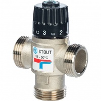 Клапан смесительный Stout Stout термостатический SVM-0020-256025