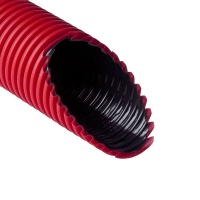 Труба защитная двустенная NПНДПВД 50 мм SN13 красная