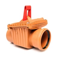 Обратный клапан Capricorn 110 мм для наружной канализации