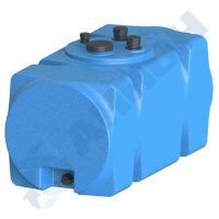 Емкость Анион 250 л горизонтальная для дизельного топлива Т250ГКЗ, синяя