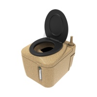 Торфяной биотуалет ЭкоПром «Rostok» ECO песочный гранит 2040.0000.000.000