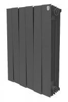 Биметаллический секционный радиатор Royal Thermo PianoForte Noir Sable 500 -12 секций RTPNNS50012