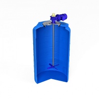 Емкость ЭкоПром T 500 литров с лопастной мешалкой 171.0500.601.1