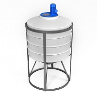 Емкость ЭкоПром ФМ 500 литров в обрешетке с турбинной мешалкой 171.0502.001.2