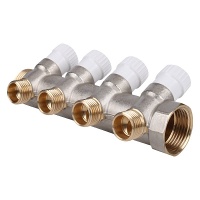 Коллектор Stout с регулировочными вентилями