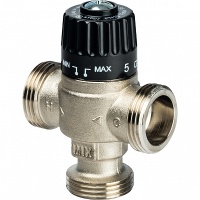 Клапан смесительный Stout Stout термостатический для систем отопления и ГВС 1  НР 30-65С KV 1,8