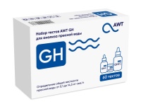 AWT набор тестов GH (жесткость от 1 до 14,3 мг-эквивл. 60 тестов)