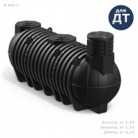Емкость подземная топливная Полимер-Групп DL DT 9000 литров