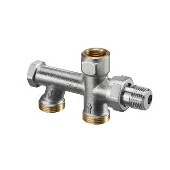 Насадка присоединительная Oventrop Uno для однотруб.с-м Ду15 G 3-4 HP для перепут. прям. и обр.линий 1013164