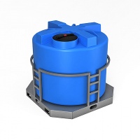 Емкость ЭкоПром T 2000 литров в обрешетке 117.2005.601.1