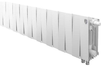 Биметаллический секционный радиатор Royal Thermo PianoForte Bianco Traffico 200 VD  12 секции