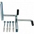 Комплект скоб для крепления коллекторов Stout P72 SDG-0019-000003