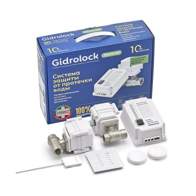 Система защиты от протечек Gidrolock Premium RADIO BUGATTI 1-2
