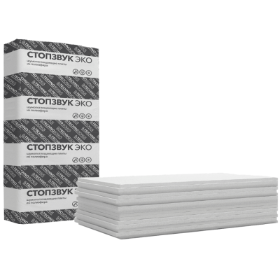 Плита шумопоглощающая СтопЗвук Эко 1300400001