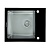 Кухонная мойка Seaman Eco Glass SMG-610B (с клапан-автоматом) SMG-610B.B